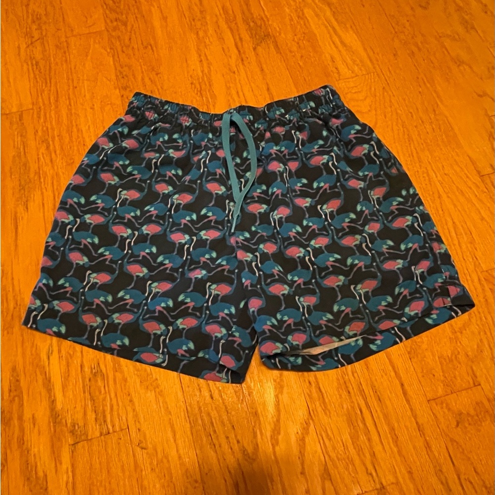 Chubbies Ostrich Swim Trunks with 5.5” Inseam, Size Small